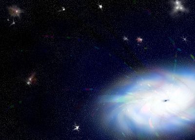outer space, science fiction, vibrant, galaxy - random desktop wallpaper
