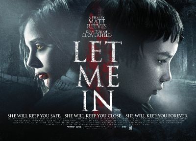 horror, movies, Chloe Moretz, Let Me In, movie posters - random desktop wallpaper