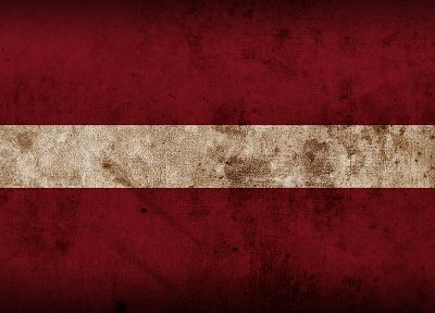 grunge, flags, Latvia - desktop wallpaper