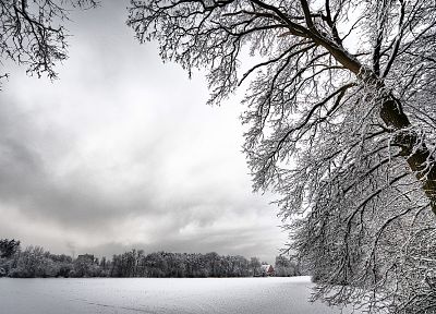 landscapes, winter - duplicate desktop wallpaper
