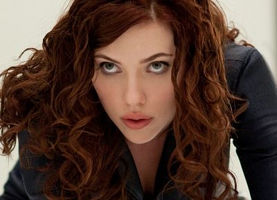 women, Scarlett Johansson, actress, Iron Man 2 - desktop wallpaper