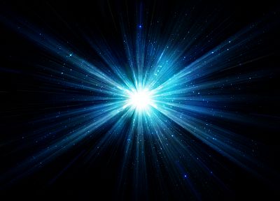 abstract, blue, stars, shining, sparkles - desktop wallpaper