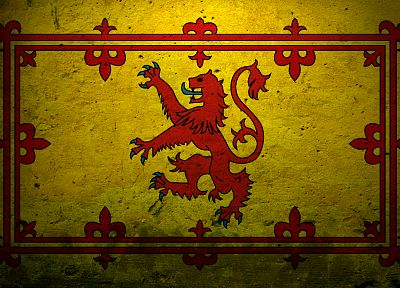 Scotland, emblems, lions - duplicate desktop wallpaper