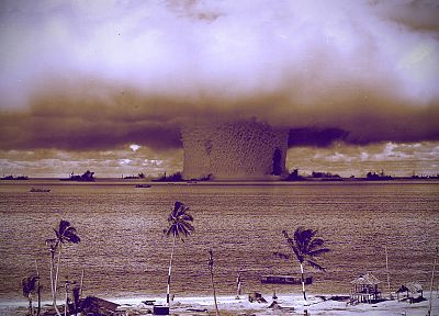atomic, explosions, nuclear explosions, atomic bomb - desktop wallpaper
