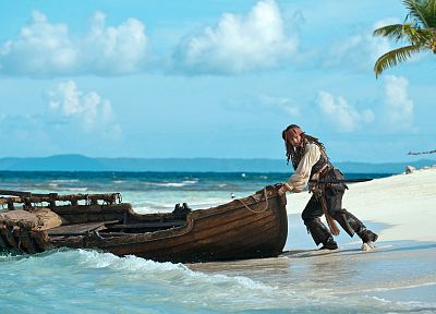boats, Pirates of the Caribbean, Jack Sparrow - random desktop wallpaper