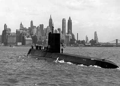 submarine, New York City, nautilus - duplicate desktop wallpaper