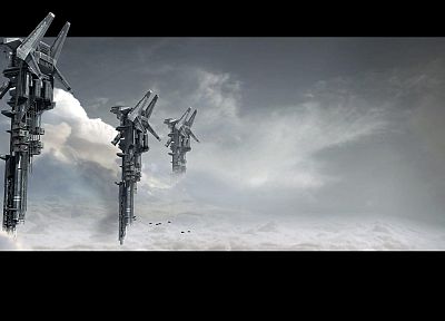 fantasy, Killzone, skyscapes, WET (Video Game) - related desktop wallpaper