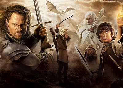 Gandalf, Sauron, The Lord of the Rings, Aragorn, Gollum, Gimli, nazgul, Legolas, Arwen Undomiel, Samwise Gamgee, The Return of the King, Frodo Baggins - related desktop wallpaper