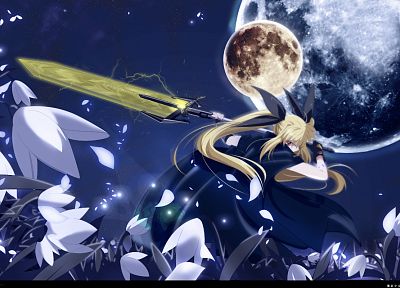 Mahou Shoujo Lyrical Nanoha, anime, Fate Testarossa - desktop wallpaper