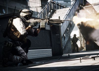 video games, Battlefield 3 - duplicate desktop wallpaper