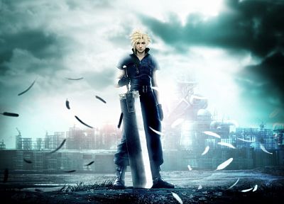 Final Fantasy VII, Final Fantasy VII Advent Children, Cloud Strife - related desktop wallpaper