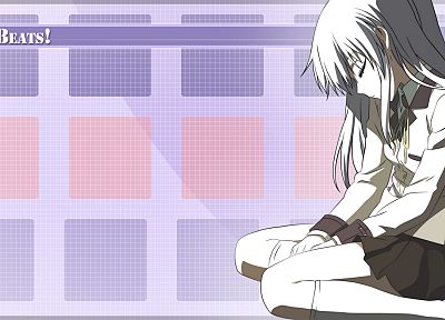 Angel Beats!, school uniforms, Tachibana Kanade, anime girls - random desktop wallpaper