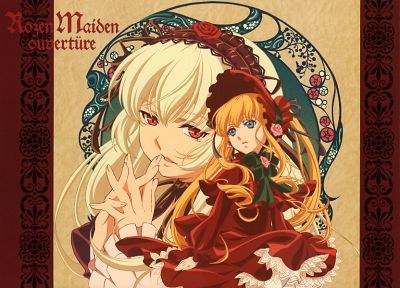 Rozen Maiden, Shinku, Suigintou - related desktop wallpaper