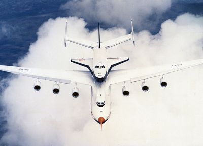 aircraft, Soviet, USSR, Antonov An-225, Buran shuttle - random desktop wallpaper