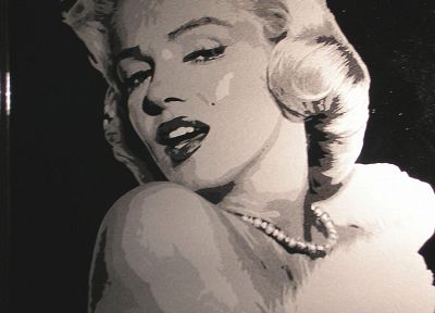 Marilyn Monroe, artwork - related desktop wallpaper