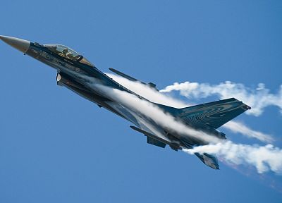 aircraft, military, contrails, fighter jets - desktop wallpaper