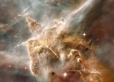 outer space, Carina nebula - duplicate desktop wallpaper