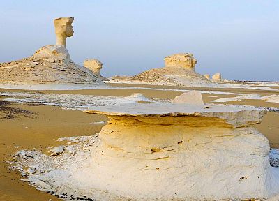landscapes, white, deserts, Egypt, oasis - random desktop wallpaper