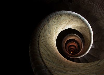 spiral, stairways - desktop wallpaper