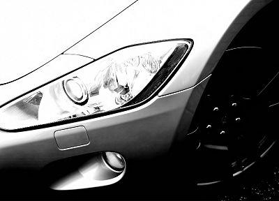 cars, Maserati, vehicles, headlights - desktop wallpaper