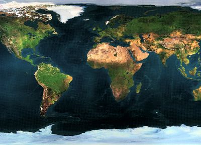 Earth, maps, continents - random desktop wallpaper