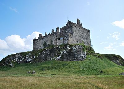 landscapes, castles, Scotland - desktop wallpaper