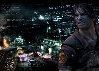 Resident Evil, AageCrow, Kevin Ryman, cities - desktop wallpaper
