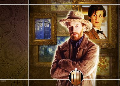 Matt Smith, Vincent Van Gogh, Eleventh Doctor, Doctor Who - desktop wallpaper