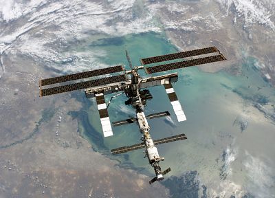 International Space Station - duplicate desktop wallpaper