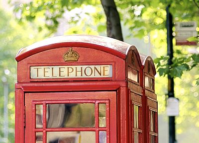 phone booth, English Telephone Booth - random desktop wallpaper