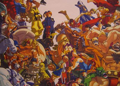 Street Fighter, artwork - desktop wallpaper