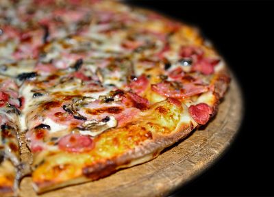food, pizza, cheese - random desktop wallpaper