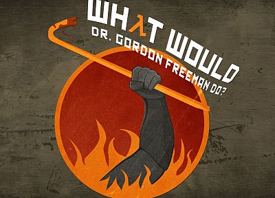 Half-Life, Gordon Freeman - related desktop wallpaper