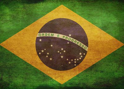 flags, Brazil - duplicate desktop wallpaper