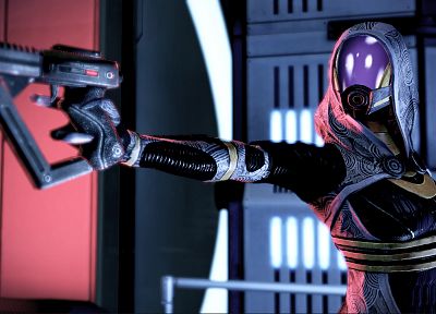 video games, Mass Effect 2, Tali Zorah nar Rayya - desktop wallpaper