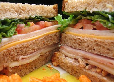 sandwiches, food, cheese, tomatoes - random desktop wallpaper