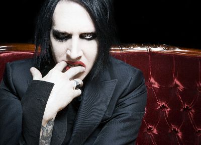 music, Marilyn Manson, music bands - random desktop wallpaper