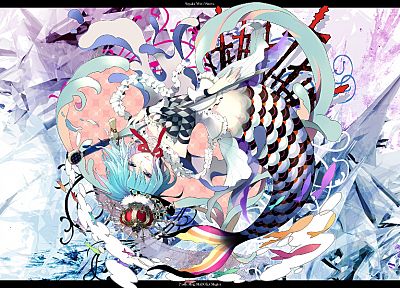 blue hair, Mahou Shoujo Madoka Magica, Miki Sayaka, crowns, anime, anime girls - random desktop wallpaper