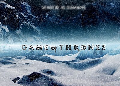 Game of Thrones, TV series, Winter is Coming - desktop wallpaper