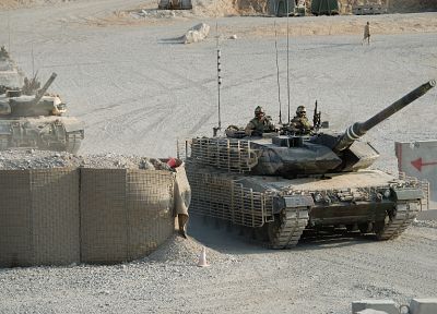 military, tanks, Leopard 2 - random desktop wallpaper