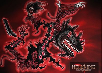 Hellsing, Alucard, vampires - desktop wallpaper