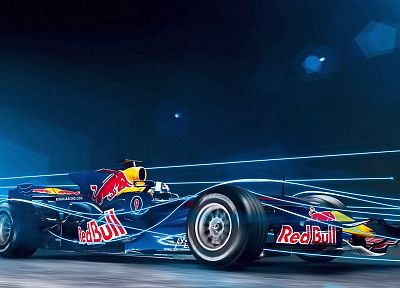cars, Formula One, Red Bull, side view - desktop wallpaper