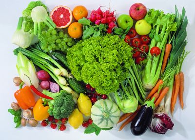 vegetables, food, carrots, tomatoes, eggplants - duplicate desktop wallpaper