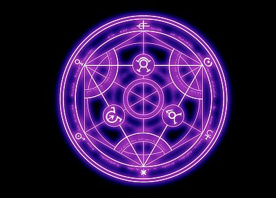 Fullmetal Alchemist, circles, Transmutation Circle - desktop wallpaper