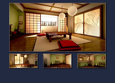 Japanese architecture - random desktop wallpaper