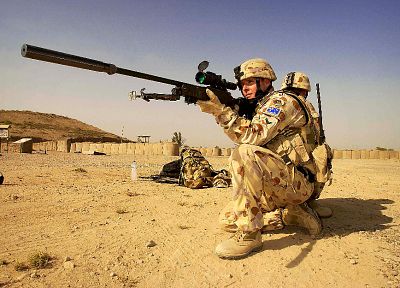 guns, army, military, snipers, L115A3 LRR, Australian Military - desktop wallpaper