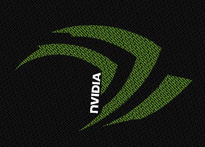 Nvidia, logos - duplicate desktop wallpaper
