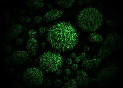 abstract, microscopic, pollen, virus - duplicate desktop wallpaper