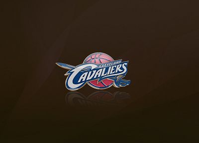 sports, NBA, basketball, logos, Cleveland Cavaliers - desktop wallpaper