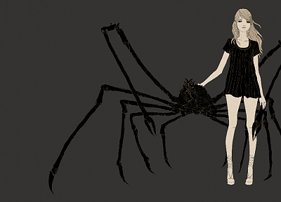 artwork, japanese spider crab, grey background, somefield, Barnaby Ward - related desktop wallpaper